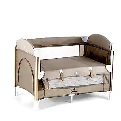 Bagi Dreamcot Anne Yanı Oyun Parkı 70x110 cm Beige - 6