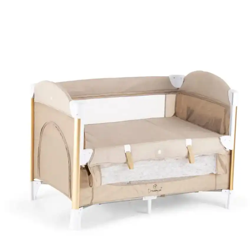 Bagi Dreamcot Anne Yanı Oyun Parkı 70x110 cm Beige - 6