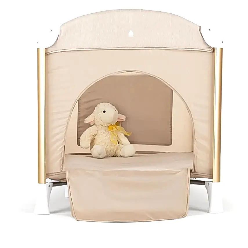 Bagi Dreamcot Anne Yanı Oyun Parkı 70x110 cm Beige - 7