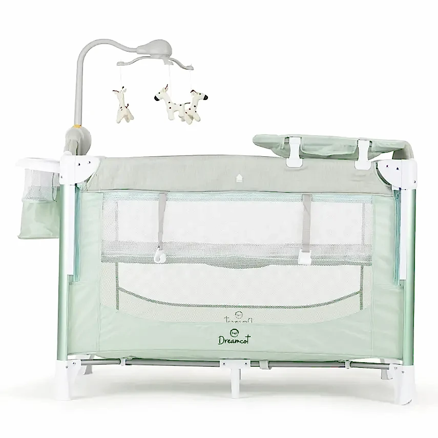 Bagi Dreamcot Anne Yanı  Oyun Parkı 70X110 Cm Green - 8