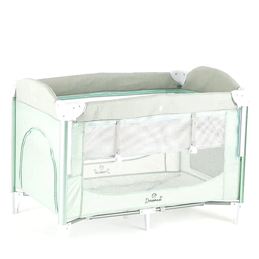 Bagi Dreamcot Anne Yanı  Oyun Parkı 70X110 Cm Green - 3