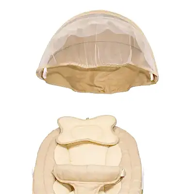 Bagi Dreamer Otomatik Sallanır Elektrikli Ana Kucağı Light Beige - 8