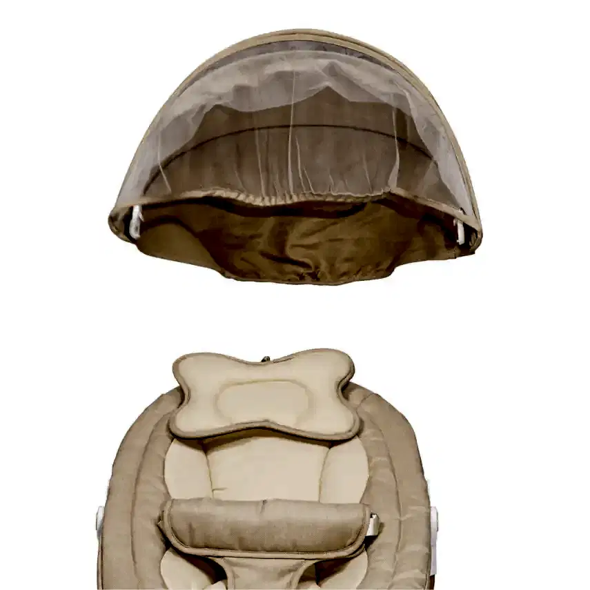 Bagi Dreamer Otomatik Sallanır Elektrikli Ana Kucağı Light Beige - 8