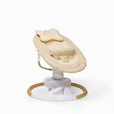 Bagi Dreamer Otomatik Sallanır Elektrikli Ana Kucağı Light Beige - 10