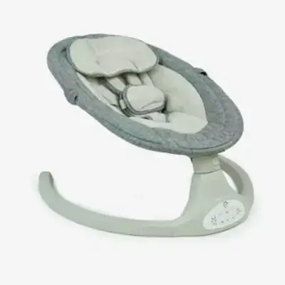 Bagi Moonlight Zaman Ayarlı Otomatik Sallanan Ana Kucağı Koyu Gri