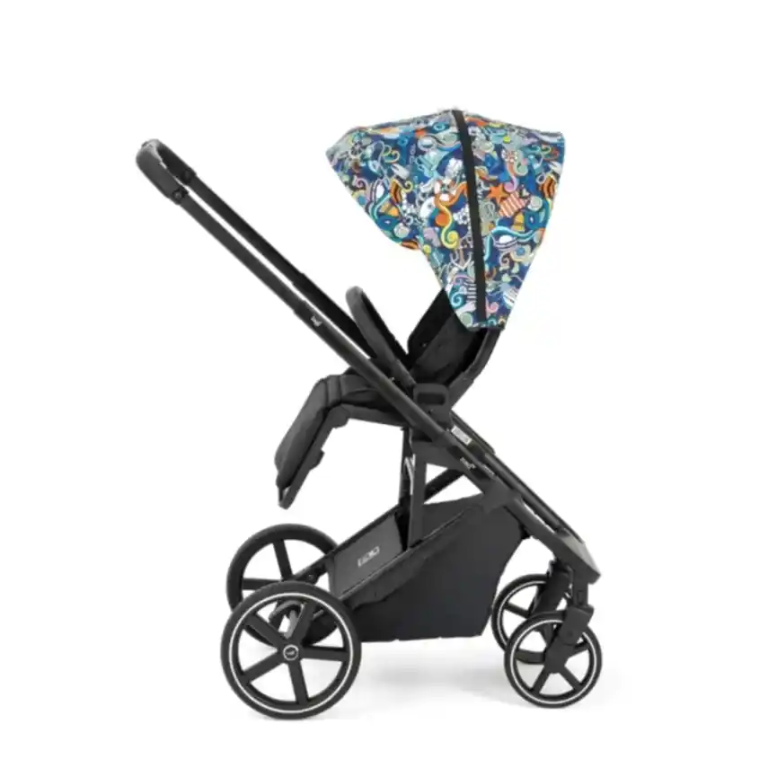 Bagi Neo Big Çift Yönlü Tek Elle Açılır Kapanır Bebek Arabası Multicolor - 3