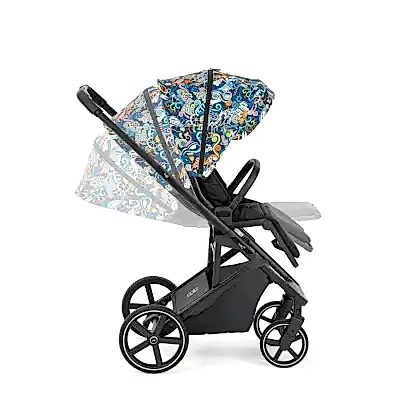 Bagi Neo Big Çift Yönlü Tek Elle Açılır Kapanır Bebek Arabası Multicolor - 4