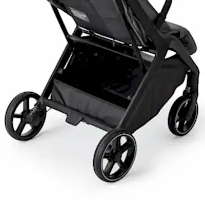 Bagi Taxi Tek Elle Katlanabilir Ultra Hafif Kabin Bebek Arabası Black - 4