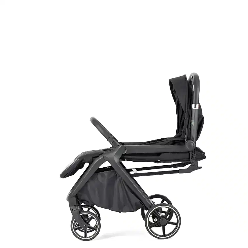 Bagi Taxi Tek Elle Katlanabilir Ultra Hafif Kabin Bebek Arabası Black - 7
