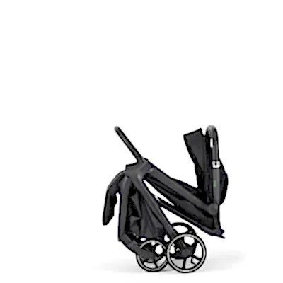 Bagi Taxi Tek Elle Katlanabilir Ultra Hafif Kabin Bebek Arabası Black - 11