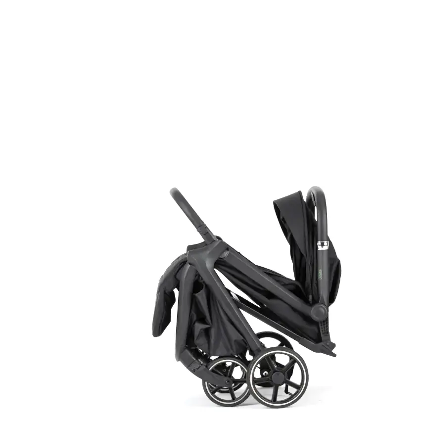 Bagi Taxi Tek Elle Katlanabilir Ultra Hafif Kabin Bebek Arabası Black - 11