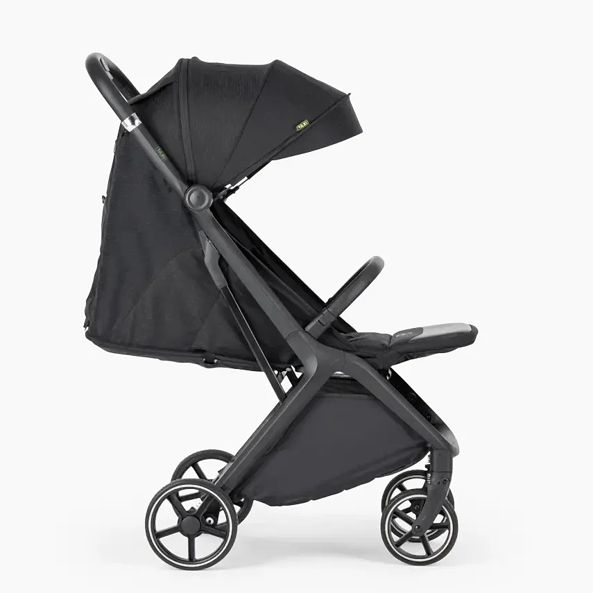 Bagi Taxi Tek Elle Katlanabilir Ultra Hafif Kabin Bebek Arabası Black - 5