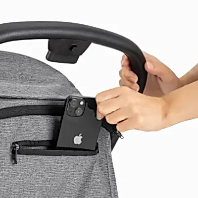 Bagi Taxi Tek Elle Katlanabilir Ultra Hafif Kabin Bebek Arabası Black - 18