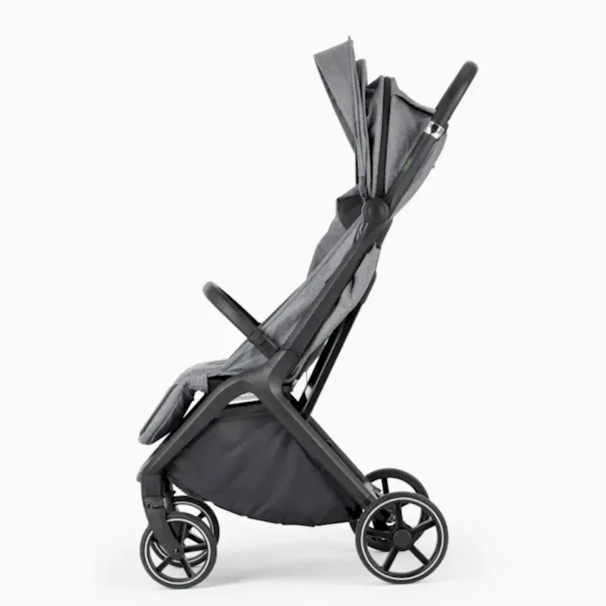 Bagi Taxi Tek Elle Katlanabilir Ultra Hafif Kabin Bebek Arabası Grey - 4