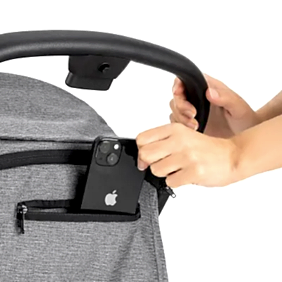 Bagi Taxi Tek Elle Katlanabilir Ultra Hafif Kabin Bebek Arabası Grey - 10