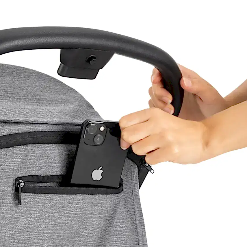 Bagi Taxi Tek Elle Katlanabilir Ultra Hafif Kabin Bebek Arabası Grey - 10