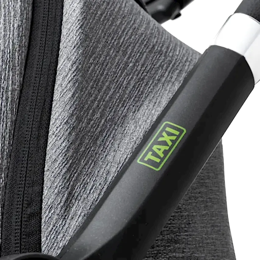 Bagi Taxi Tek Elle Katlanabilir Ultra Hafif Kabin Bebek Arabası Grey - 16