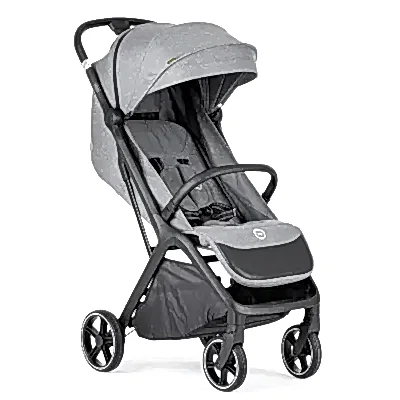 Bagi Taxi Tek Elle Katlanabilir Ultra Hafif Kabin Bebek Arabası Grey