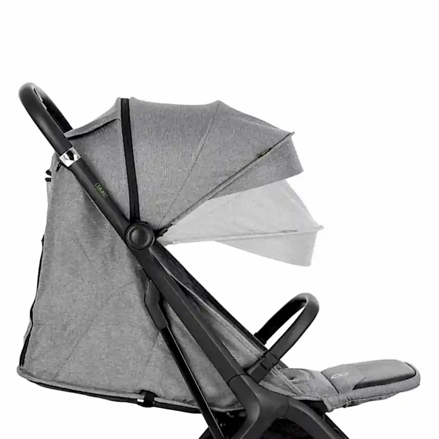 Bagi Taxi Tek Elle Katlanabilir Ultra Hafif Kabin Bebek Arabası Grey - 17