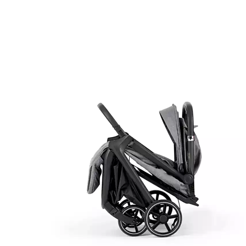 Bagi Taxi Tek Elle Katlanabilir Ultra Hafif Kabin Bebek Arabası Grey - 21