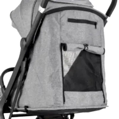 Bagi Taxi Tek Elle Katlanabilir Ultra Hafif Kabin Bebek Arabası Grey - 23