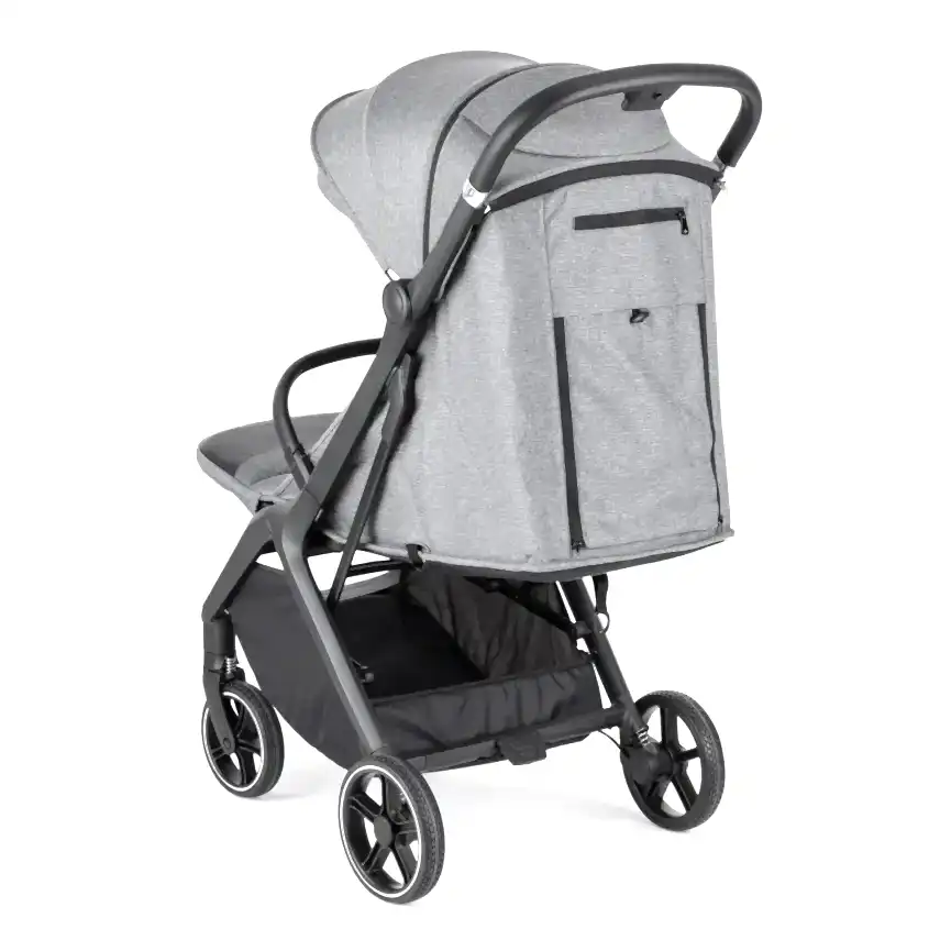 Bagi Taxi Tek Elle Katlanabilir Ultra Hafif Kabin Bebek Arabası Grey - 5