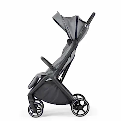 Bagi Taxi Tek Elle Katlanabilir Ultra Hafif Kabin Bebek Arabası Grey - 7