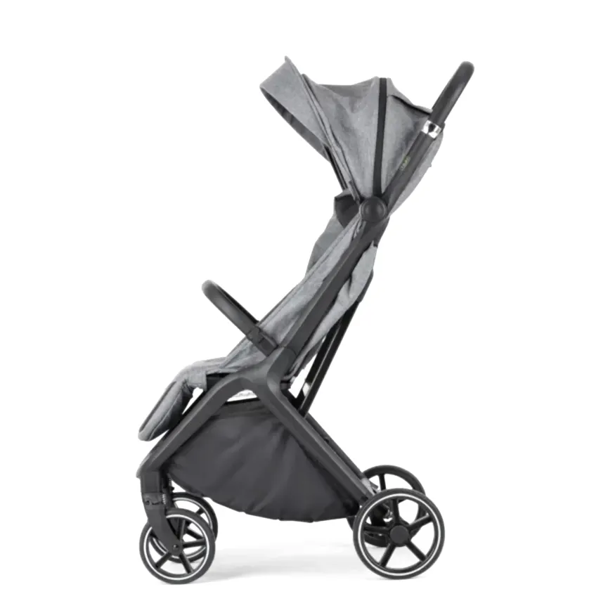 Bagi Taxi Tek Elle Katlanabilir Ultra Hafif Kabin Bebek Arabası Grey - 7