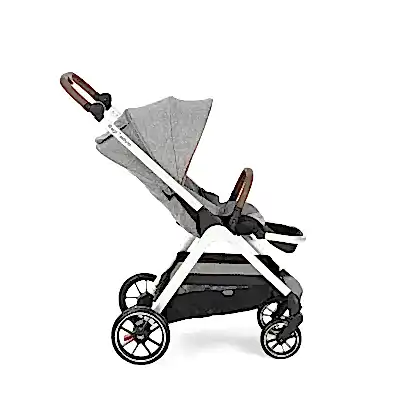 Bagi Techno Autofold Çift Yönlü Kolay Katlanabilir Bebek Arabası Gri - 3