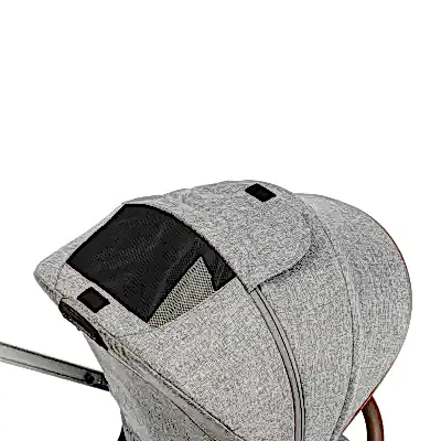 Bagi Techno Autofold Çift Yönlü Kolay Katlanabilir Bebek Arabası Gri - 22