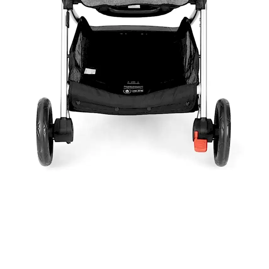 Bagi Techno Autofold Çift Yönlü Kolay Katlanabilir Bebek Arabası Gri - 18