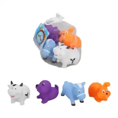 Banyo Oyuncağı Hayvanlar 4lü