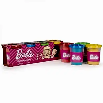 Barbie Oyun Hamuru 4'lü 400gr