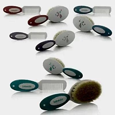 Bebedor Doğal Kıl Fırça Tarak Seti