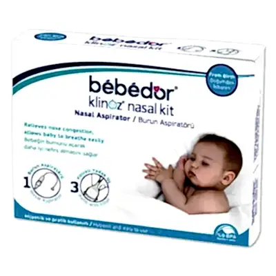 Bebedor Nasal Kit Burun Aspiratörü