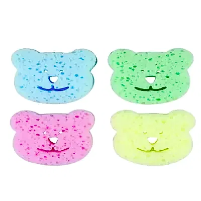 Bebedor Renkli Bebek Banyo Süngerleri 4lü