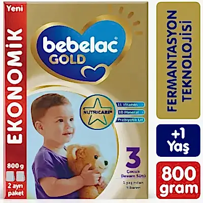 Bebelac Gold 3 Devam Sütü 800 gr