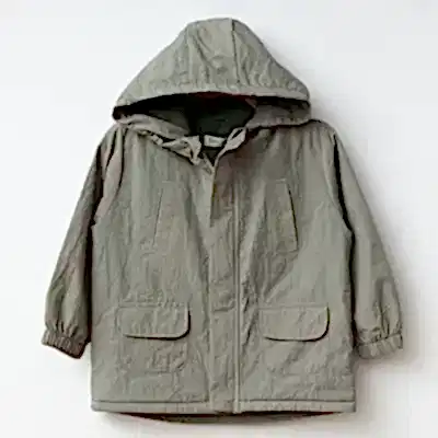 Bebolly Yağmurluk Kapaklı Cep Yeşil