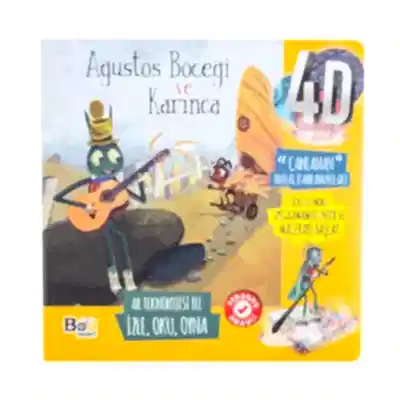 Bee Smart Agustos Böcegi Ve Karınca Çocuk Kitabı