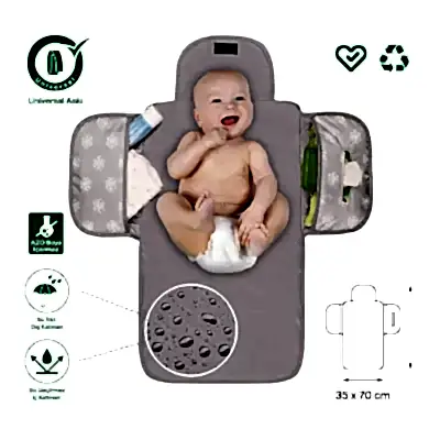 Been Fonksiyonel Pratik Bebek Bakım Matı