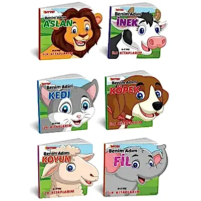 Ben Kimim Hayvanlar 6 lı Set