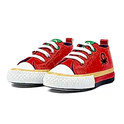 Benetton Ayakkabı Spor Patik Kırmızı