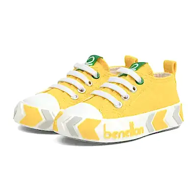Benetton Ayakkabı Spor Sarı