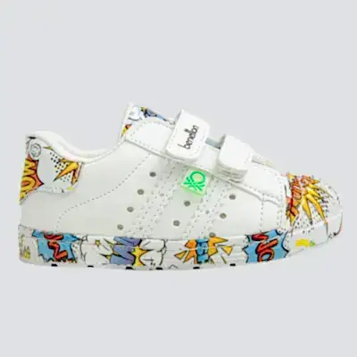 Benetton Bebek Spor Ayakkabı Beyaz