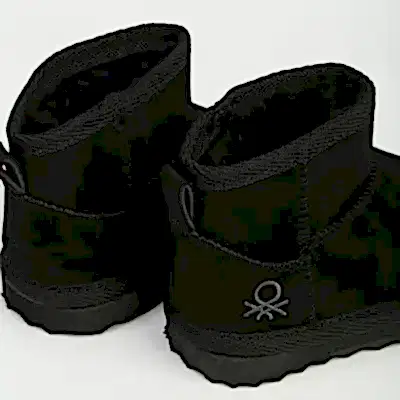 Benetton Bot Siyah - 4