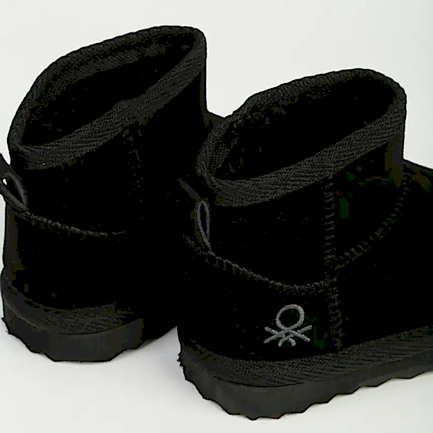 Benetton Bot Siyah - 4