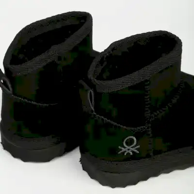 Benetton Bot Siyah - 8