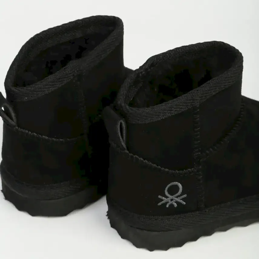 Benetton Bot Siyah - 8