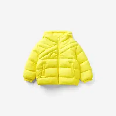 Benetton Çocuk Montu Sarı