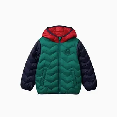 Benetton Erkek Bebek Mont Yeşil